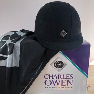 CHARLES OWEN GR8 HORSE RIDING HELMET 6 7/8